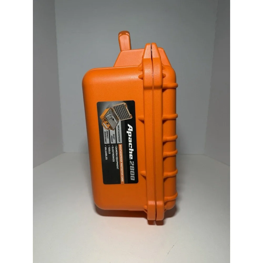 Apache 2800 Orange Hard Case IP65 Waterproof Dustproof Camera Pistol Equipment